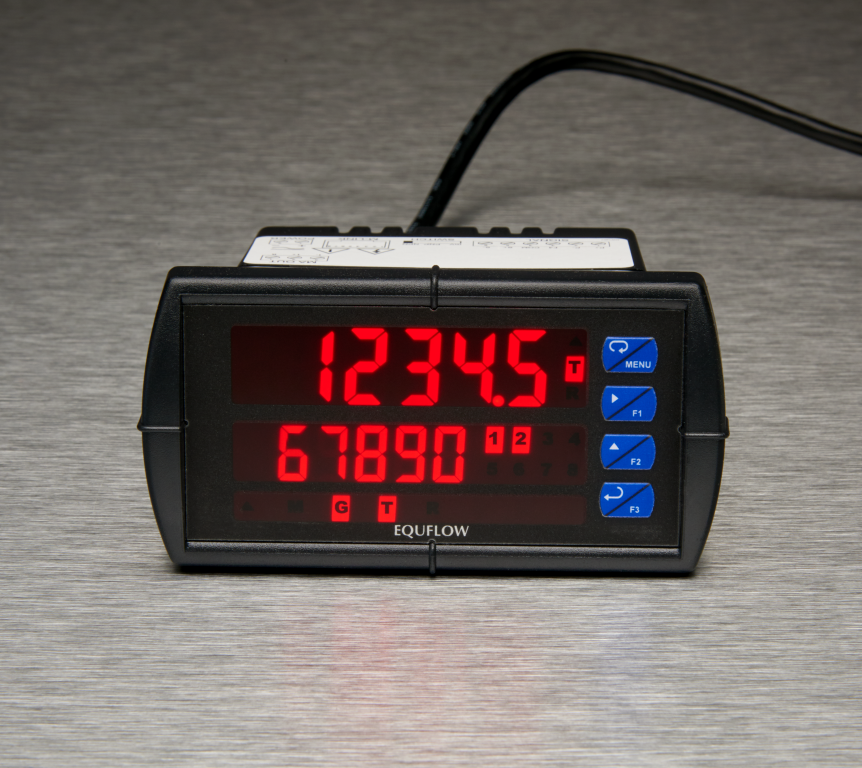 76 Equflow Flow Rate Totalizer straight